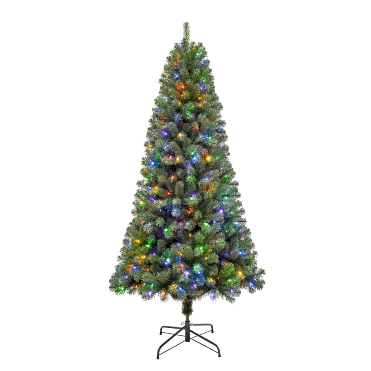 Puleo 7ft Pre-lit Oxford Spruce Tree