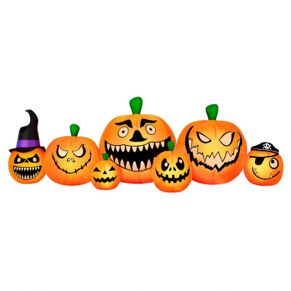 Occasions Halloween 8 Foot Inflatable Pumpkin Patch