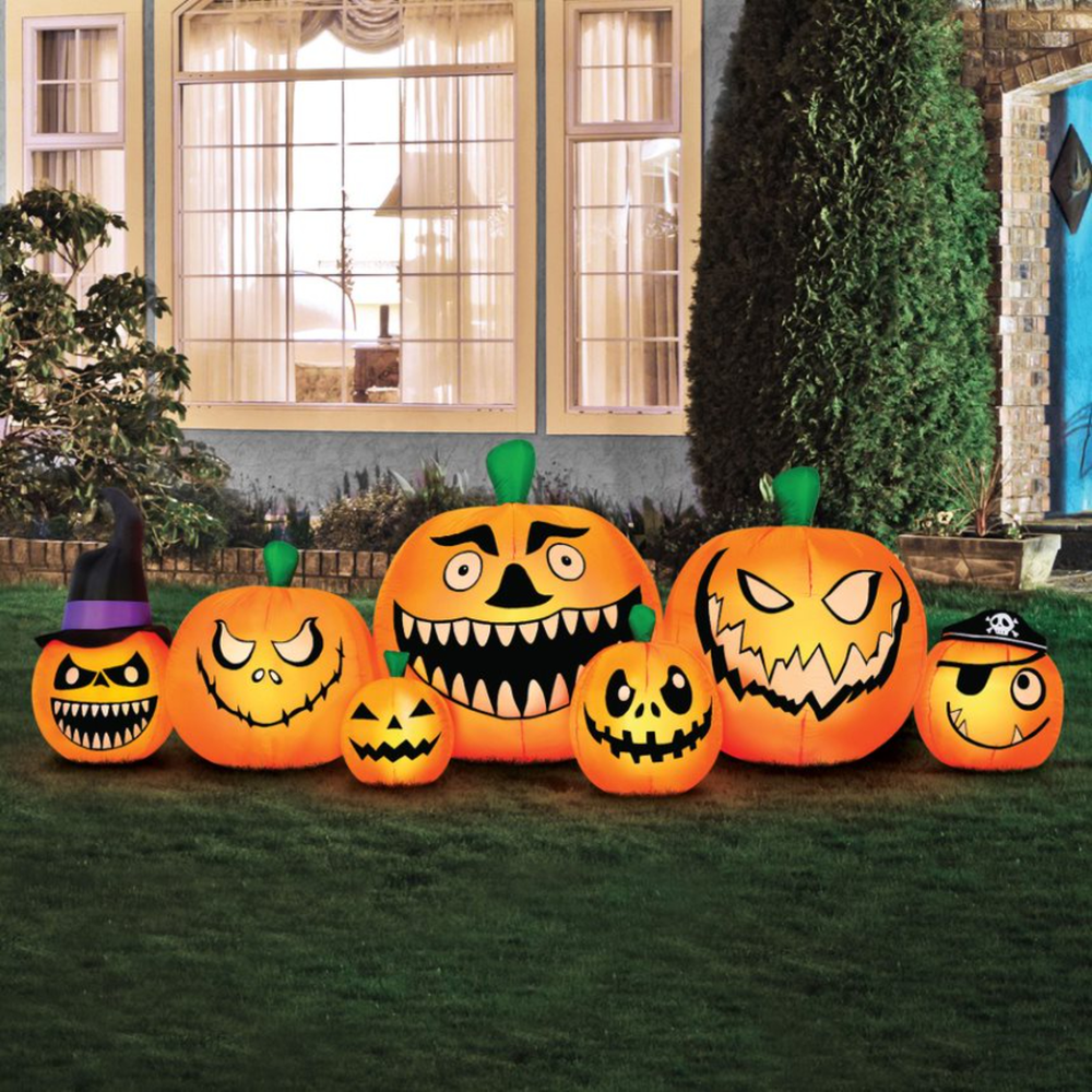 Occasions Halloween 8 Foot Inflatable Pumpkin Patch