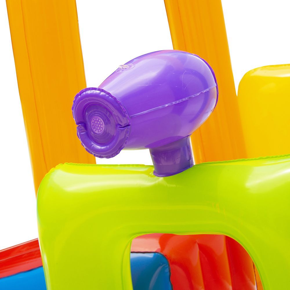 BANZAI Giant Inflatable Junior Water-Sprinkling Splash Park