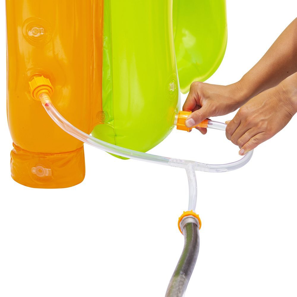 BANZAI Giant Inflatable Junior Water-Sprinkling Splash Park