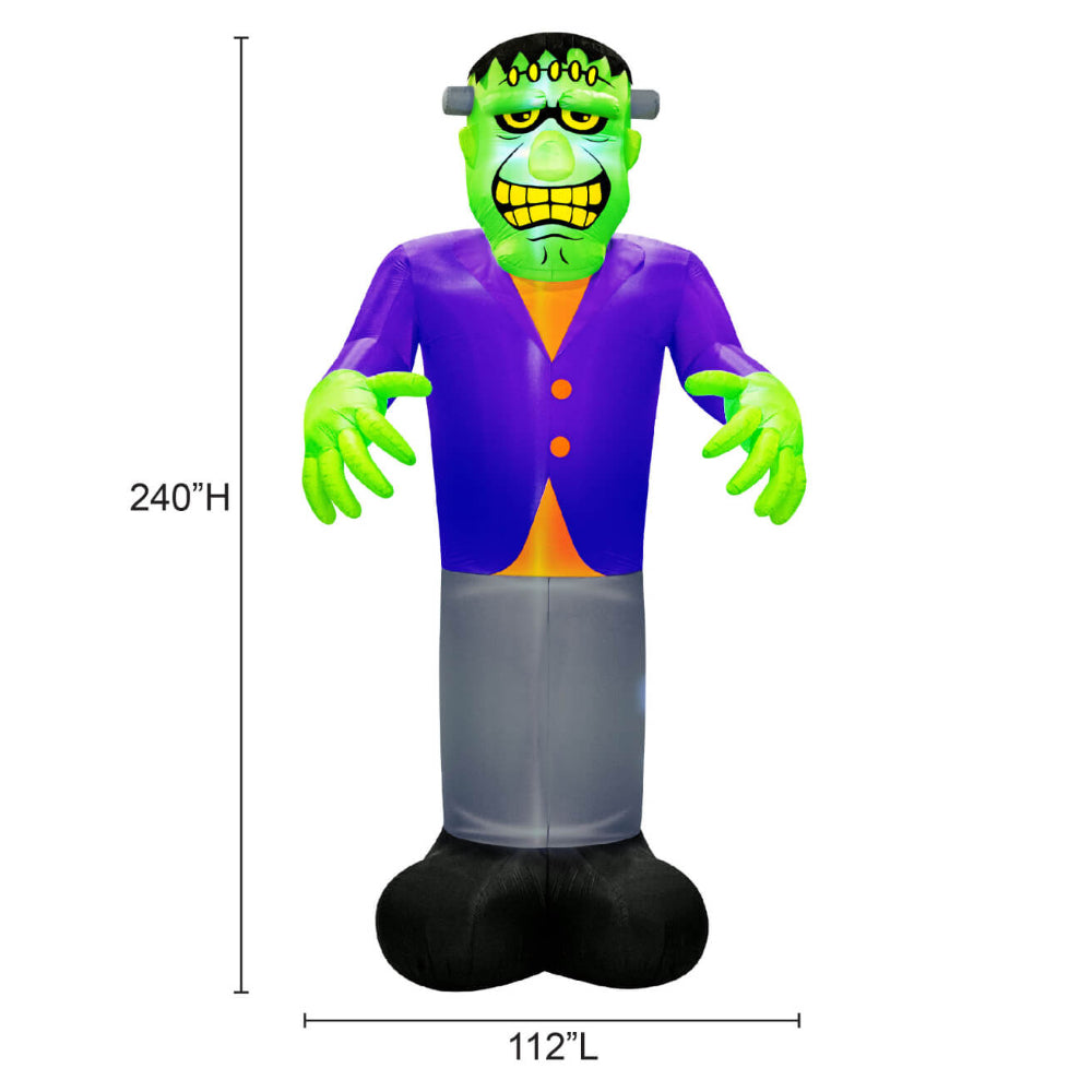Occasions Halloween 20 Foot Inflatable Standing Frankenstein Monster