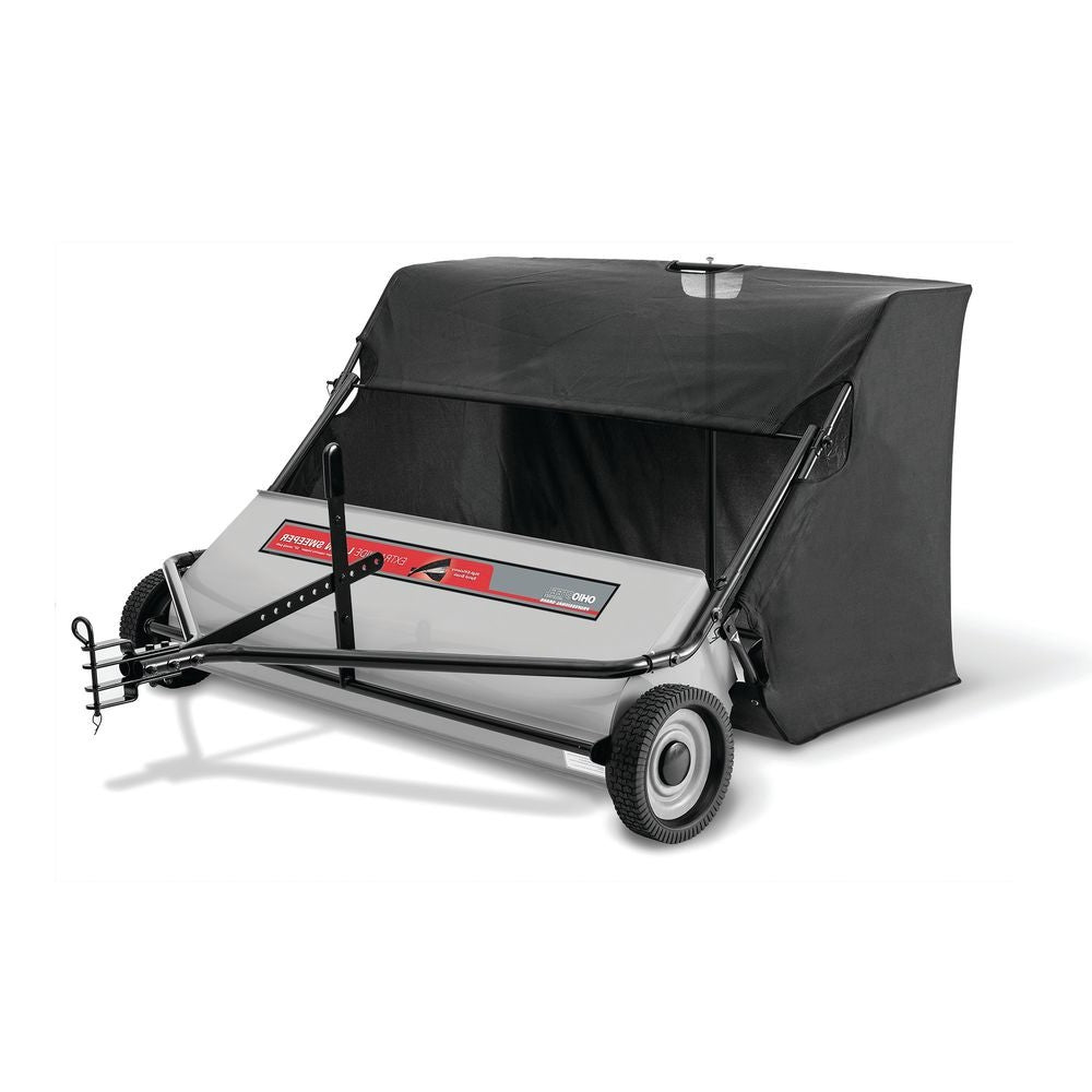 Ohio Steel 50" Sweeper, with 26 Cubic Feet Collector Bag and Spiral Brush
