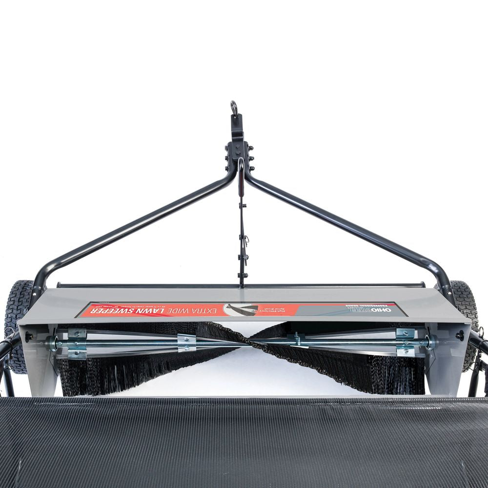 Ohio Steel 50" Sweeper, with 26 Cubic Feet Collector Bag and Spiral Brush