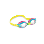Intex Junior Goggles for Kids (Ages 3-8) – Secure, Leak-Proof Swimming Goggles