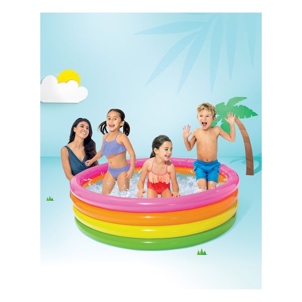 Intex Inflatable 66" x 18" Sunset Glow Pool