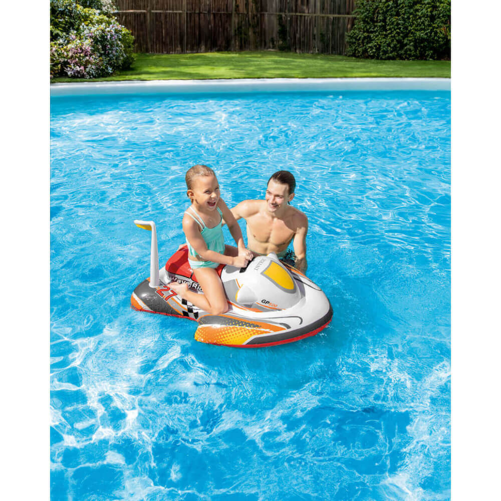 Intex Wave Rider Ride-On for Ages 3+ – Fun Inflatable Ride-On for Pool Play