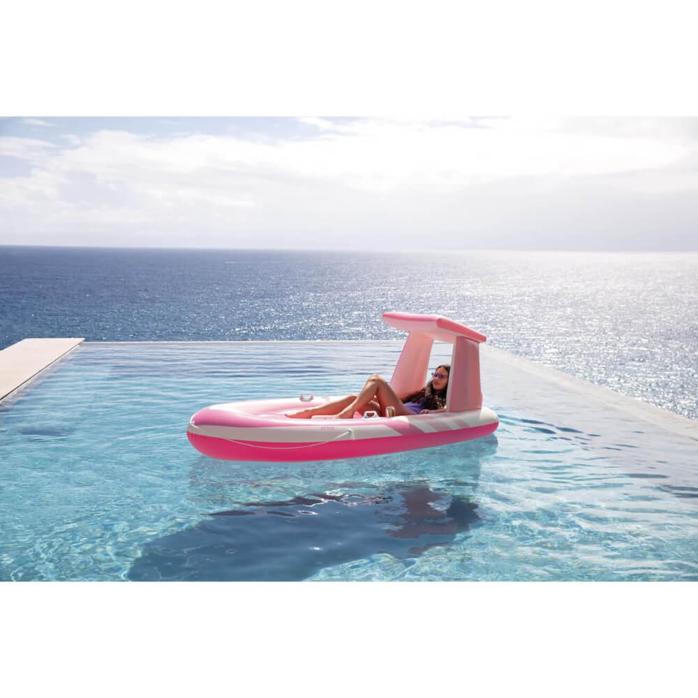 Intex Pink Paradise Boat Float, Age: Adult