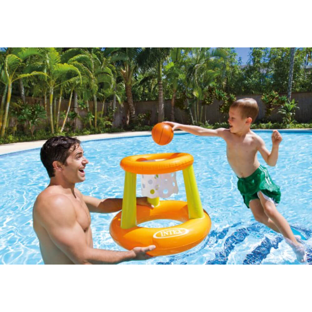 Intex Floating Hoop for Ages 3+ – Poolside Basketball Hoop