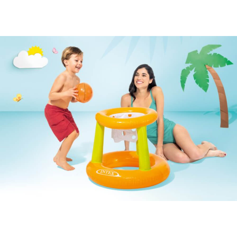 Intex Floating Hoop for Ages 3+ – Poolside Basketball Hoop