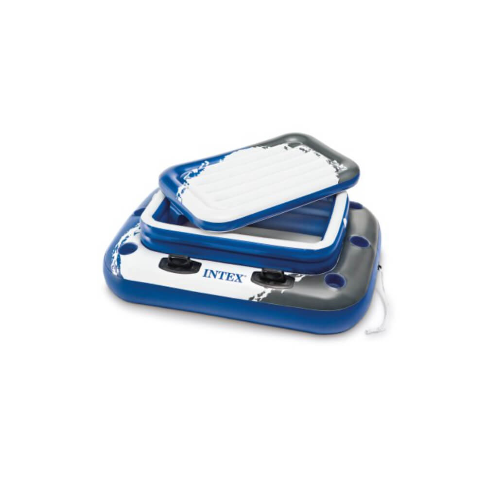 Intex Mega Chill 2 – Inflatable Cooler and Float Combo for Poolside Refreshments