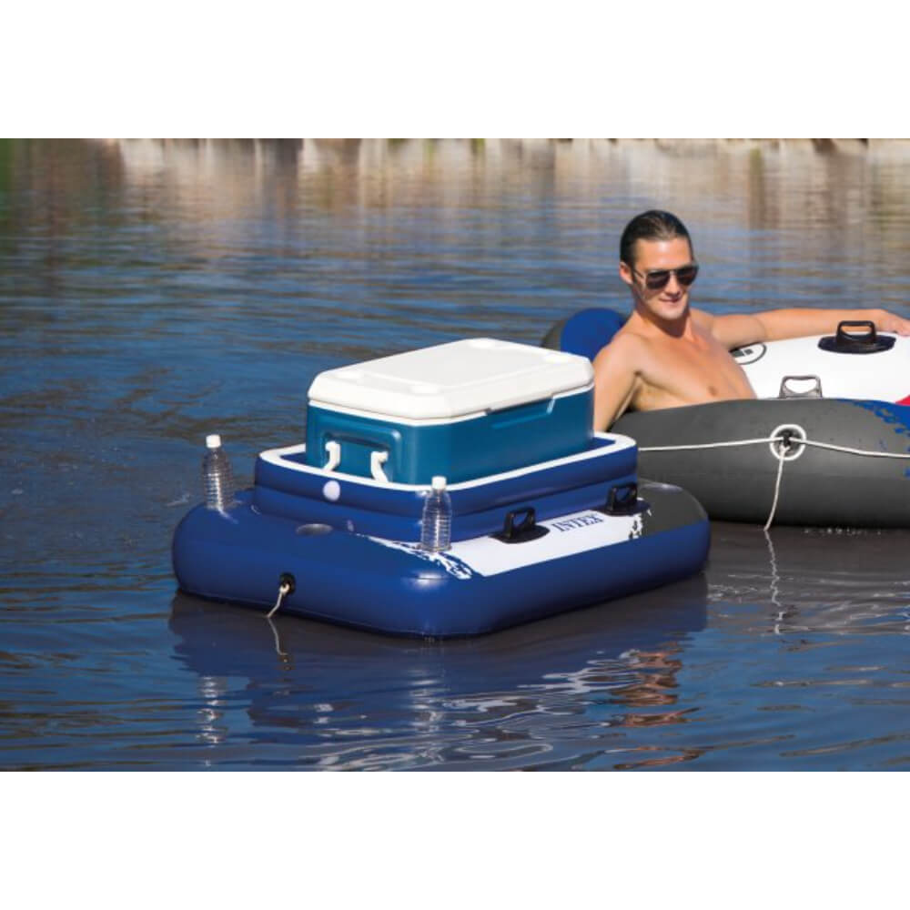 Intex Mega Chill 2 – Inflatable Cooler and Float Combo for Poolside Refreshments