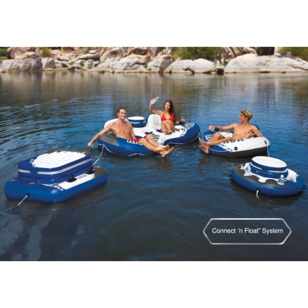 Intex Mega Chill 2 – Inflatable Cooler and Float Combo for Poolside Refreshments
