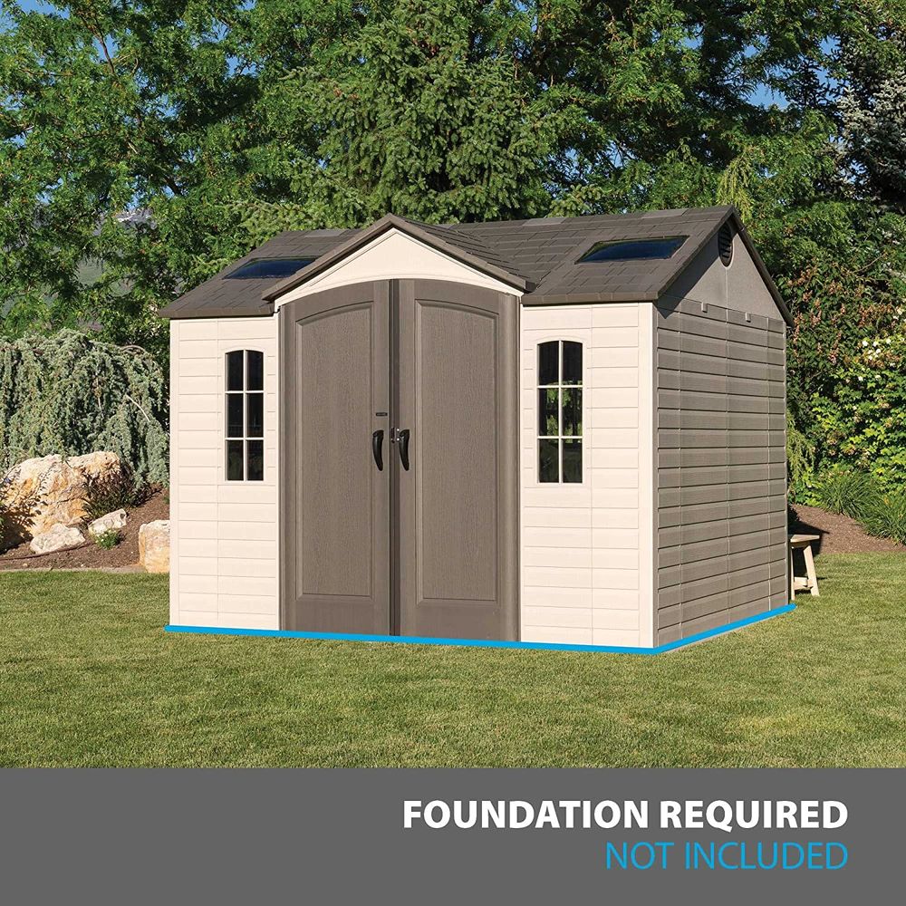 LIFETIME 10' x 8' Outdoor Storage Shed