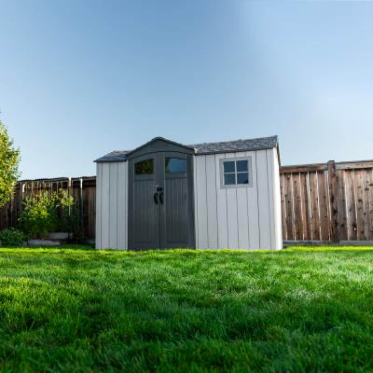 Lifetime 12 Ft X 7 Ft Side Entry Outdoor Storage Shed