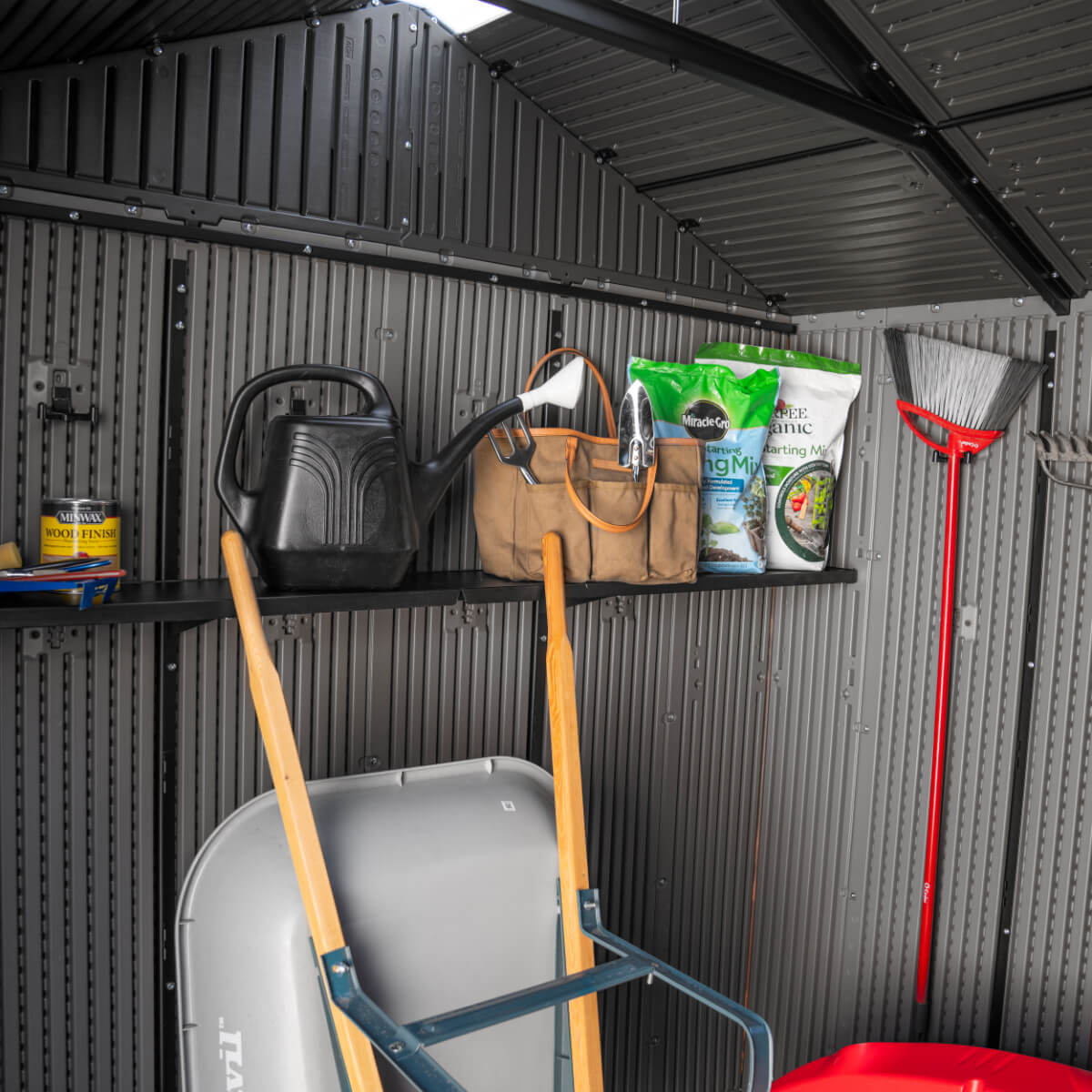 Lifetime 9.5 Ft x 7 Ft Side Entry Outdoor Storage Shed