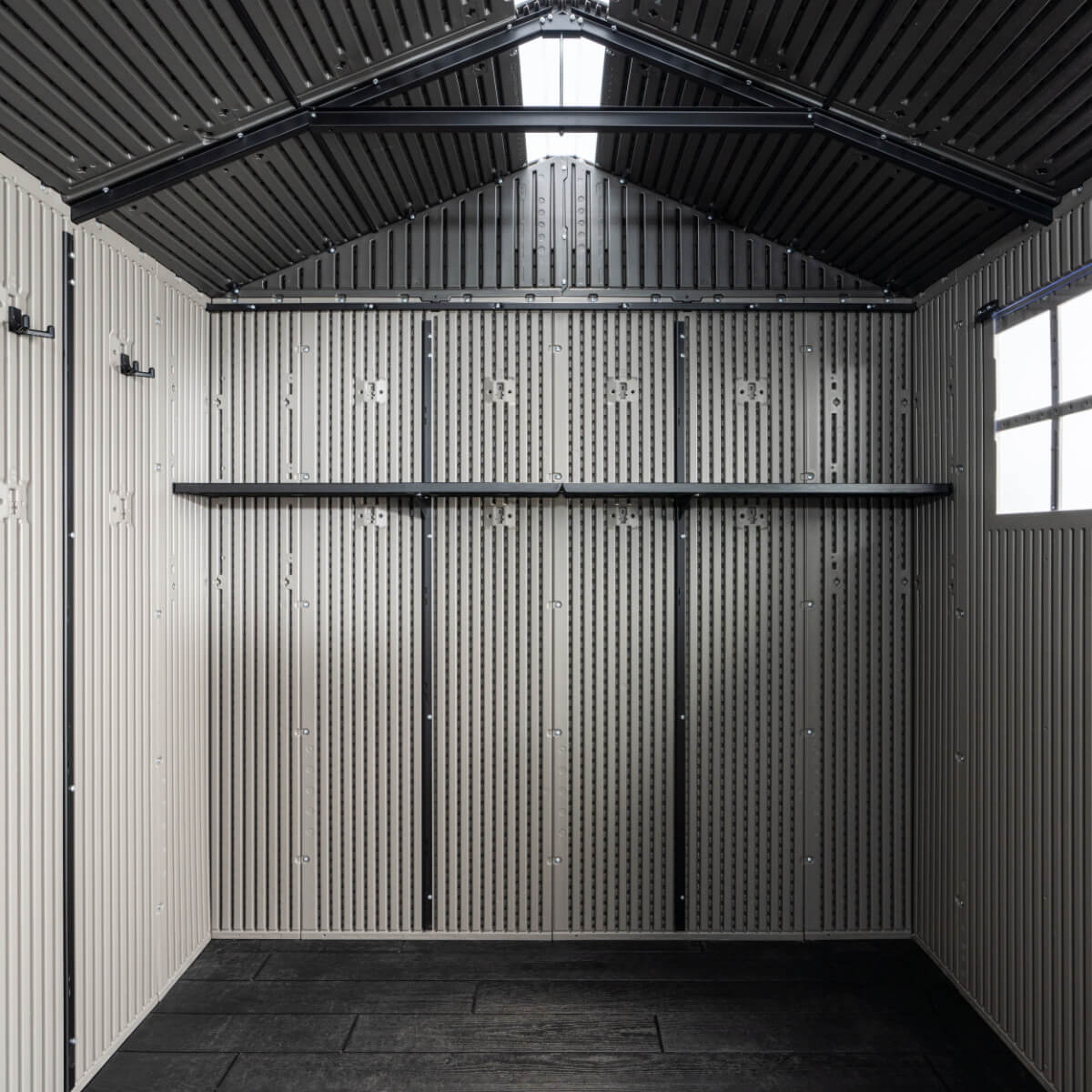 Lifetime 14.5 Ft x 7 Ft Side Entry Outdoor Storage Shed