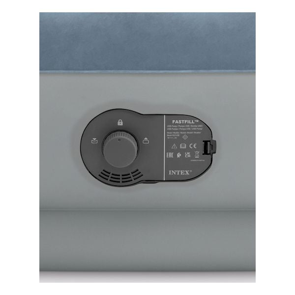 Intex Dura-Beam® Plus Comfort 14" Air Mattress with Built-In USB Pump