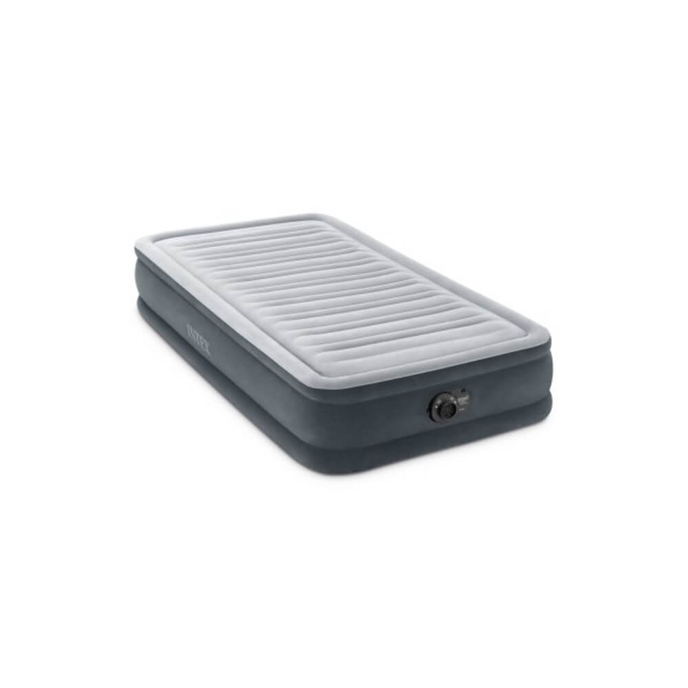 Intex Twin Comfort-Plush Airbed With Fiber-Tech Rp, Age: Adult