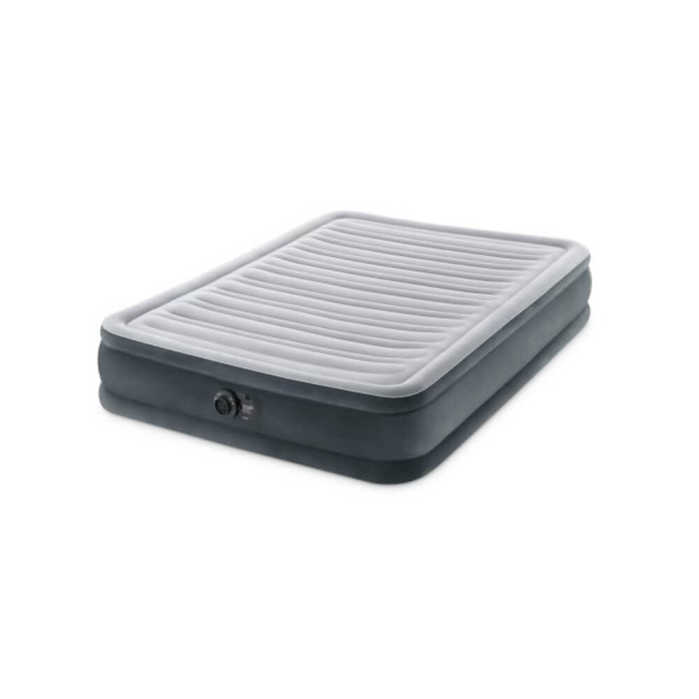Intex Full Comfort-Plush Airbed With Fiber-Tech Rp, Age: Adult