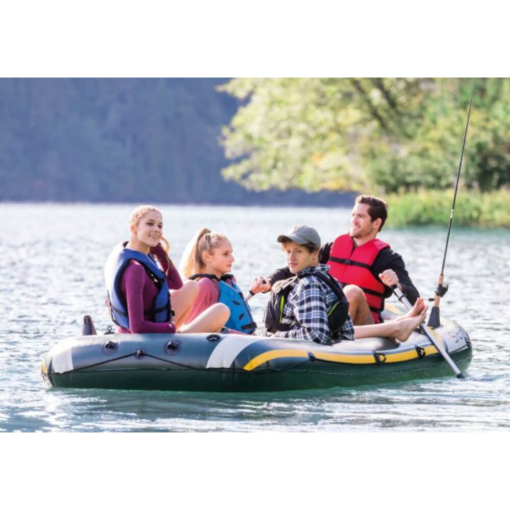 Intex Seahawk 4 Boat Set, Age: Adult