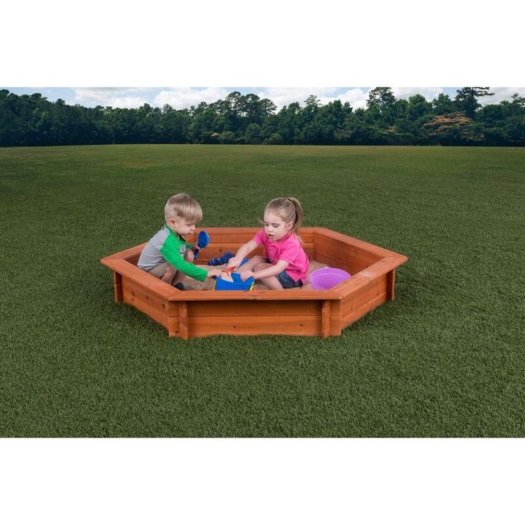 Creative Cedar Designs Hexagon Sandbox