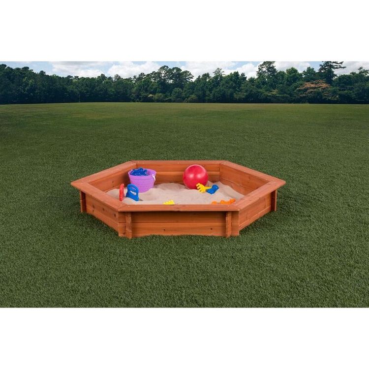 Creative Cedar Designs Hexagon Sandbox