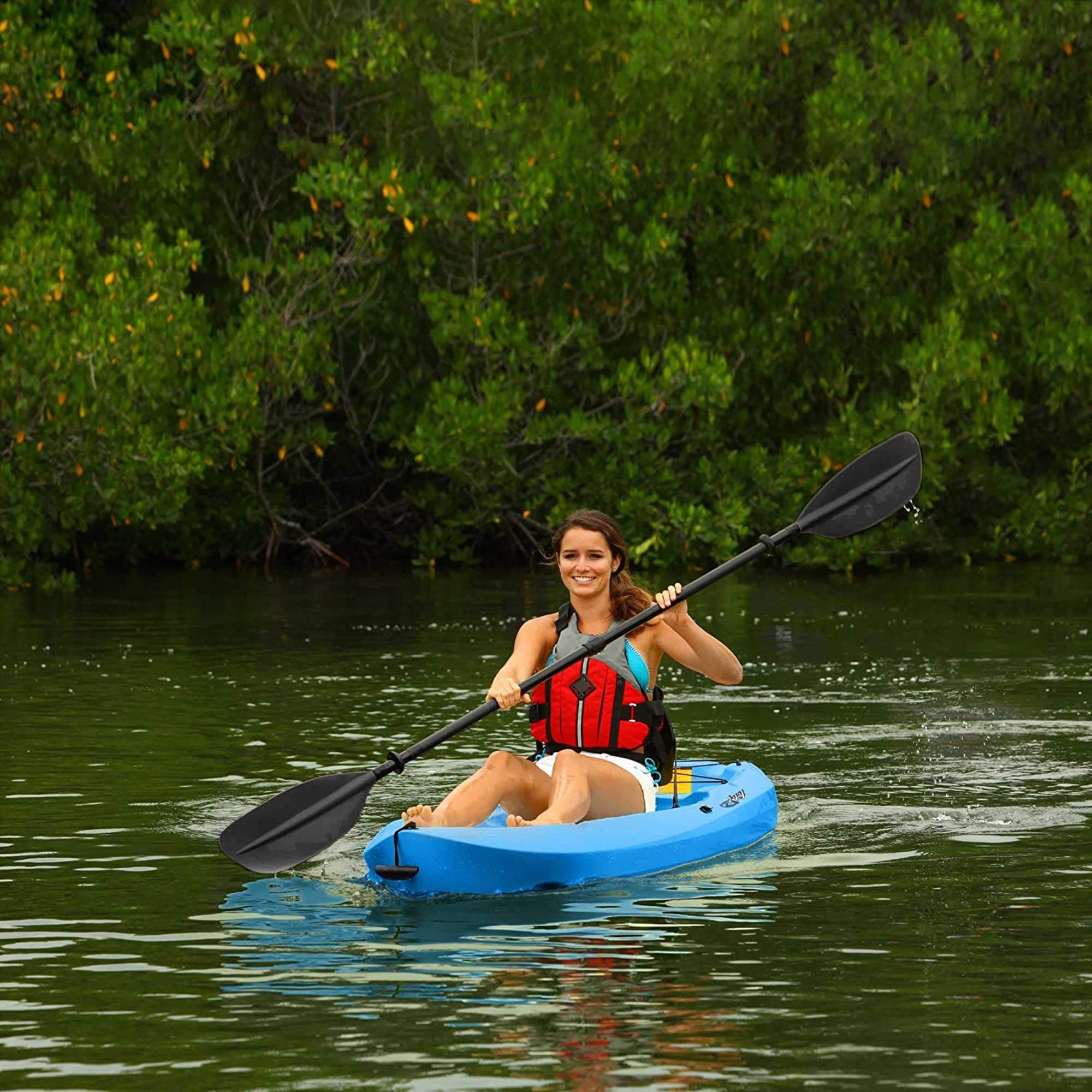 LIFETIME Lotus 96" Sit-On Kayak with Paddle, Blue