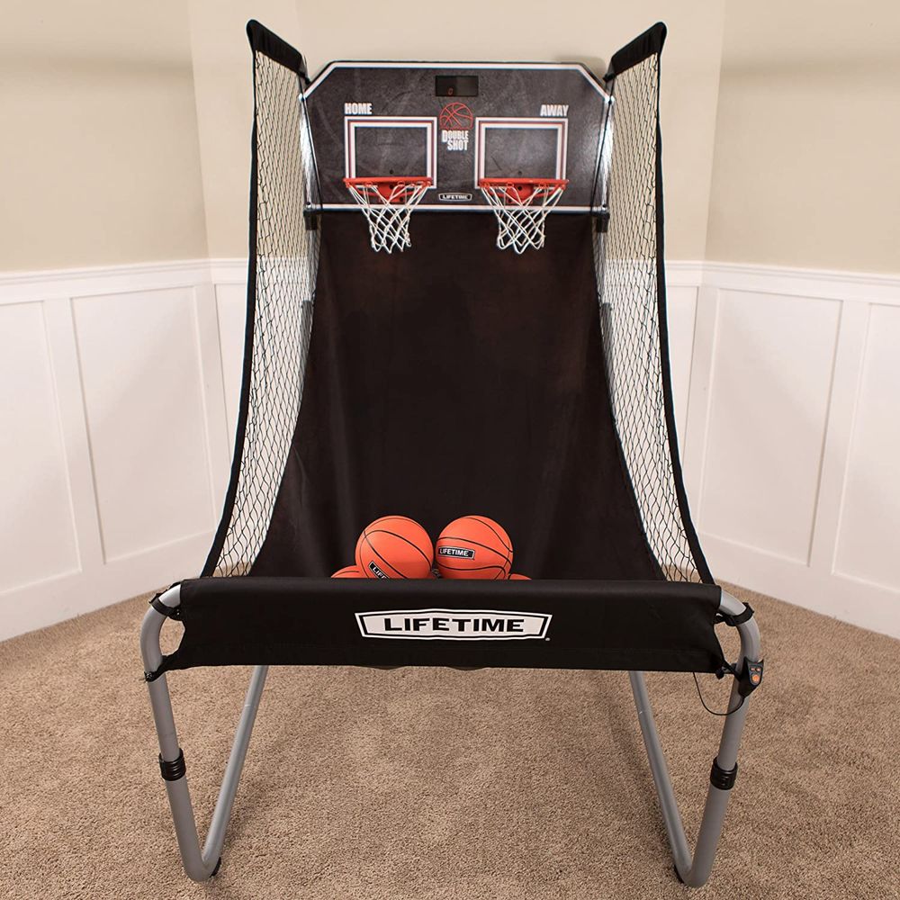 LIFETIME Double Short Basketball Arcade Game