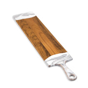 Lynn & Liana Handmade 5"x24" Acacia Cheeseboard