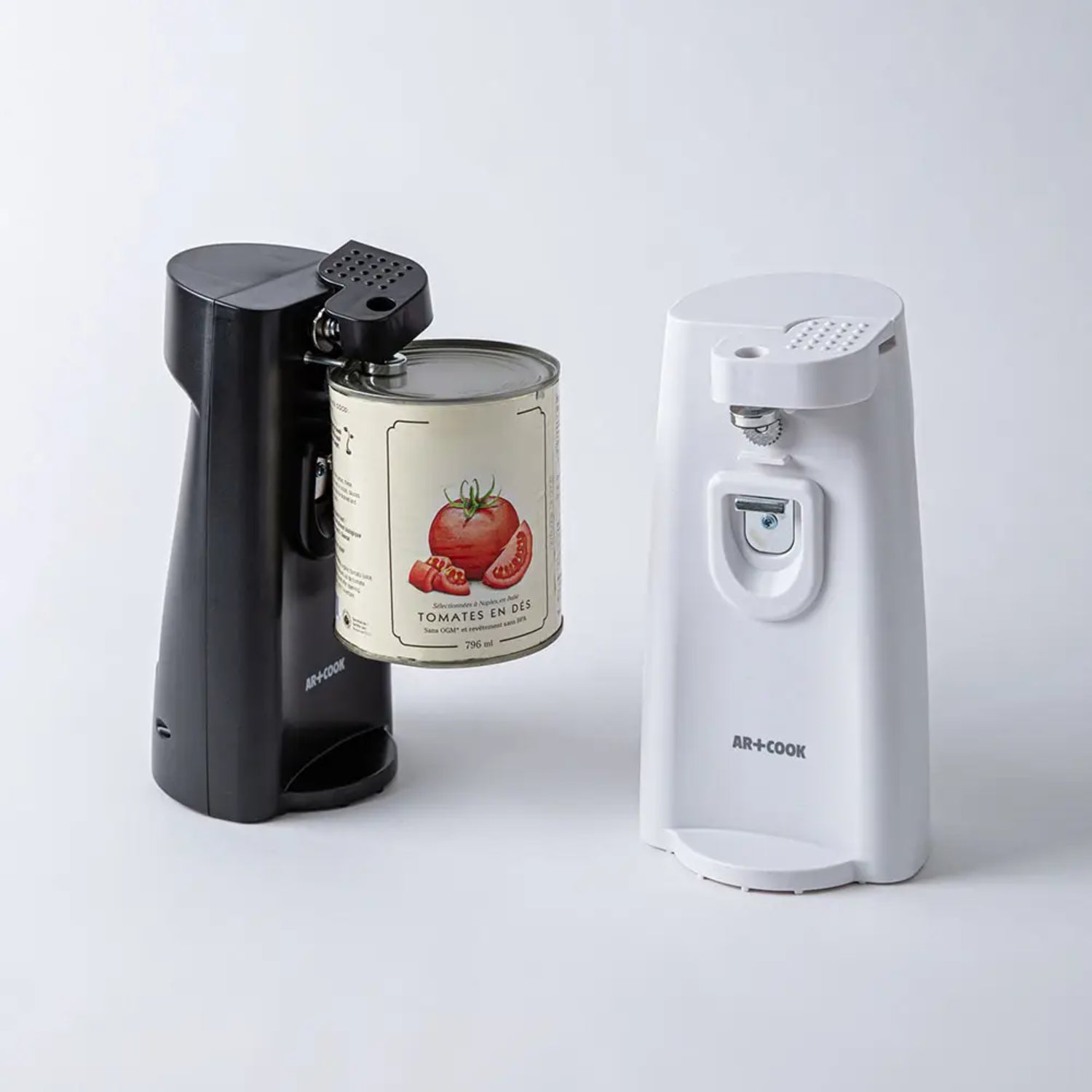 Art+Cook 3-in-1 Can & Bottle Opener and Knife Sharpener, White