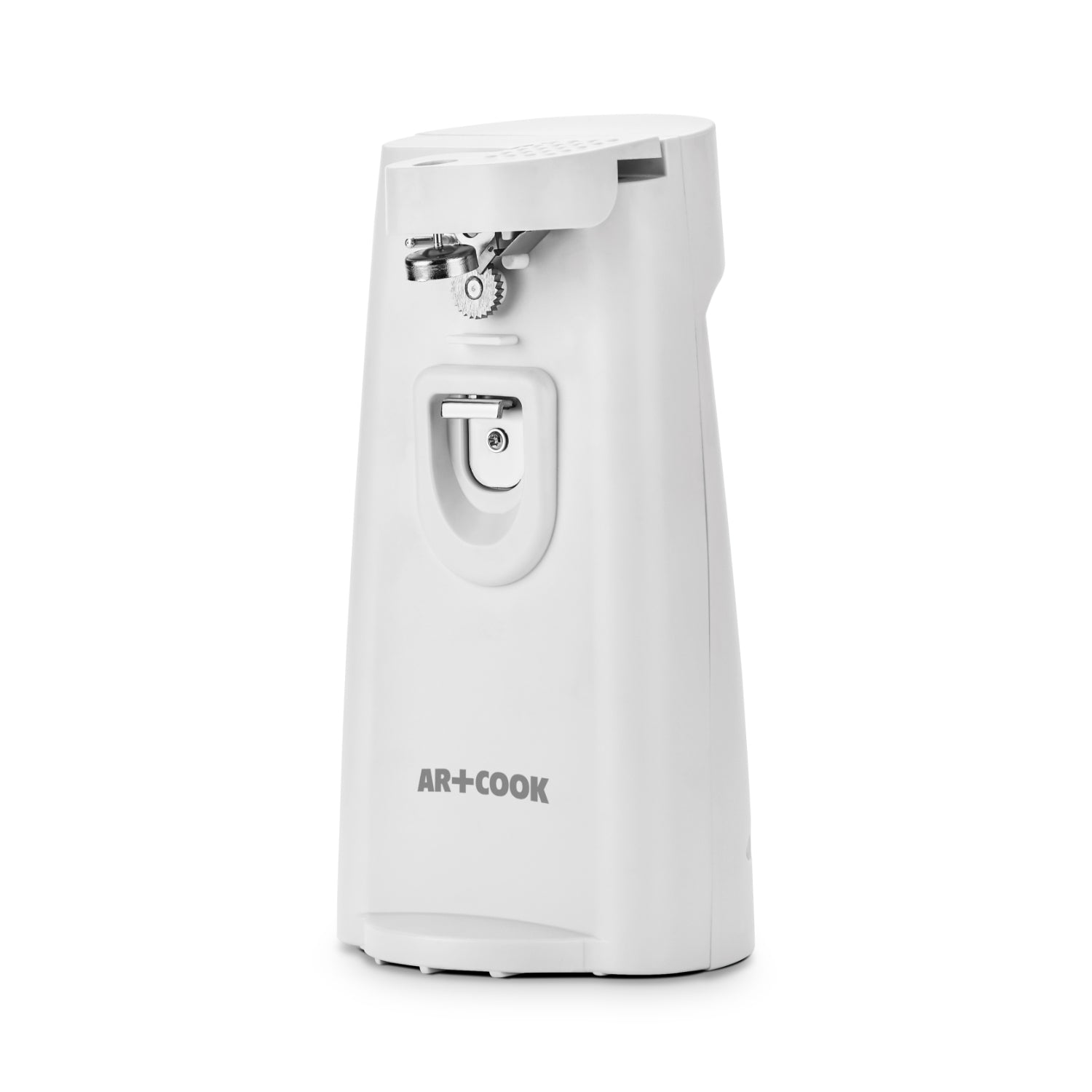 Art+Cook 3-in-1 Can & Bottle Opener and Knife Sharpener, White