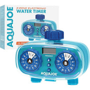 Sun Joe Easy 2-Zone Elect Timer w/13 Program Presets, Max Frequency Control,LCD Display