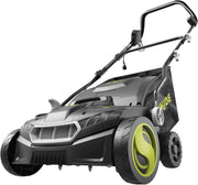 Sun Joe AJ808E Electric Lawn Dethatcher + Scarifier with Collection Bag | 15-inch + 15-Amp