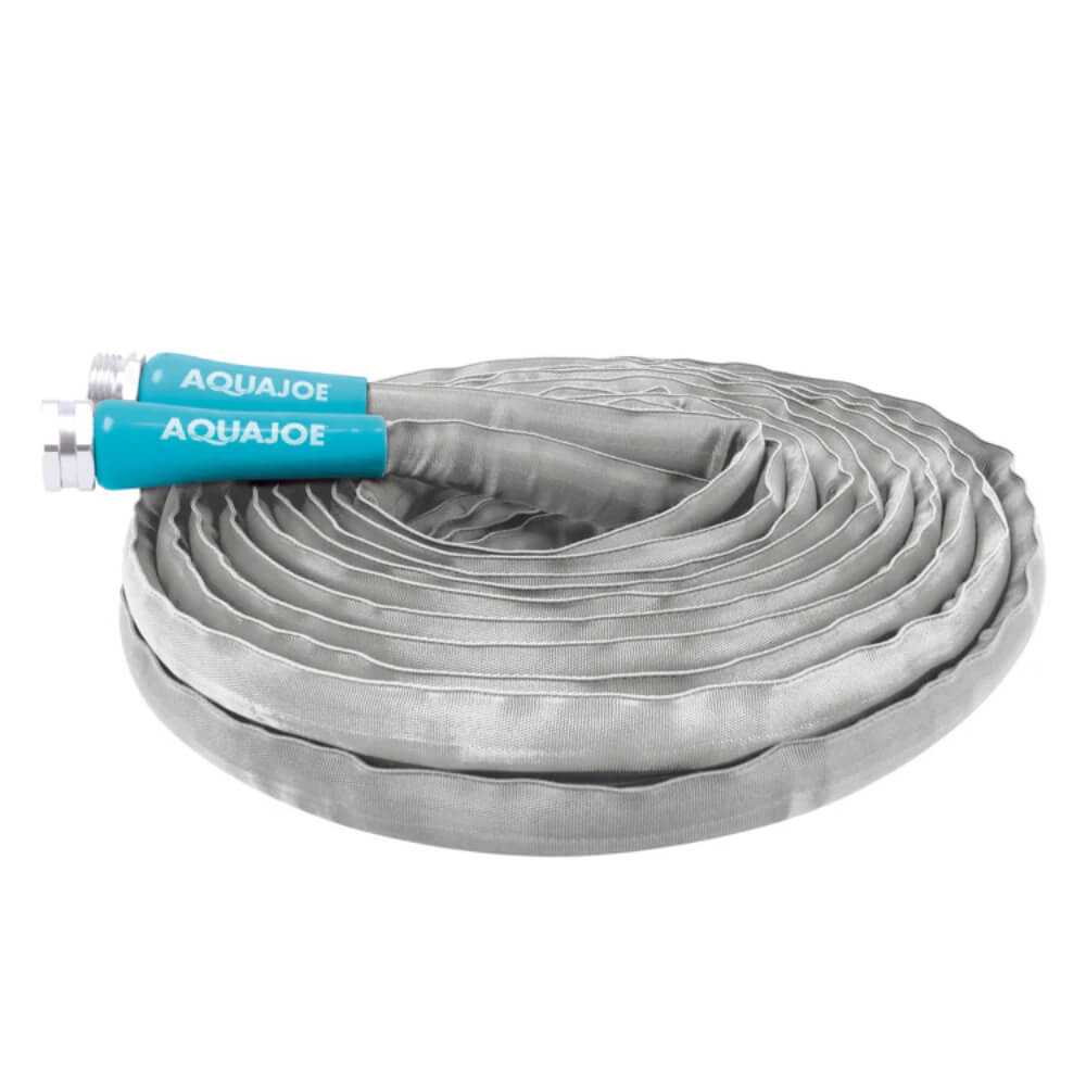 25 Ft x 0.625 FiberJacket Ultra Flexible Non-Expanding Kink Free Garden Hose