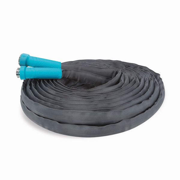 Sun Joe Aqua Joe 50-Ft X 5/8-Inch Fiberjacket Hose W/Alum. Fittings, H.D. Coupling