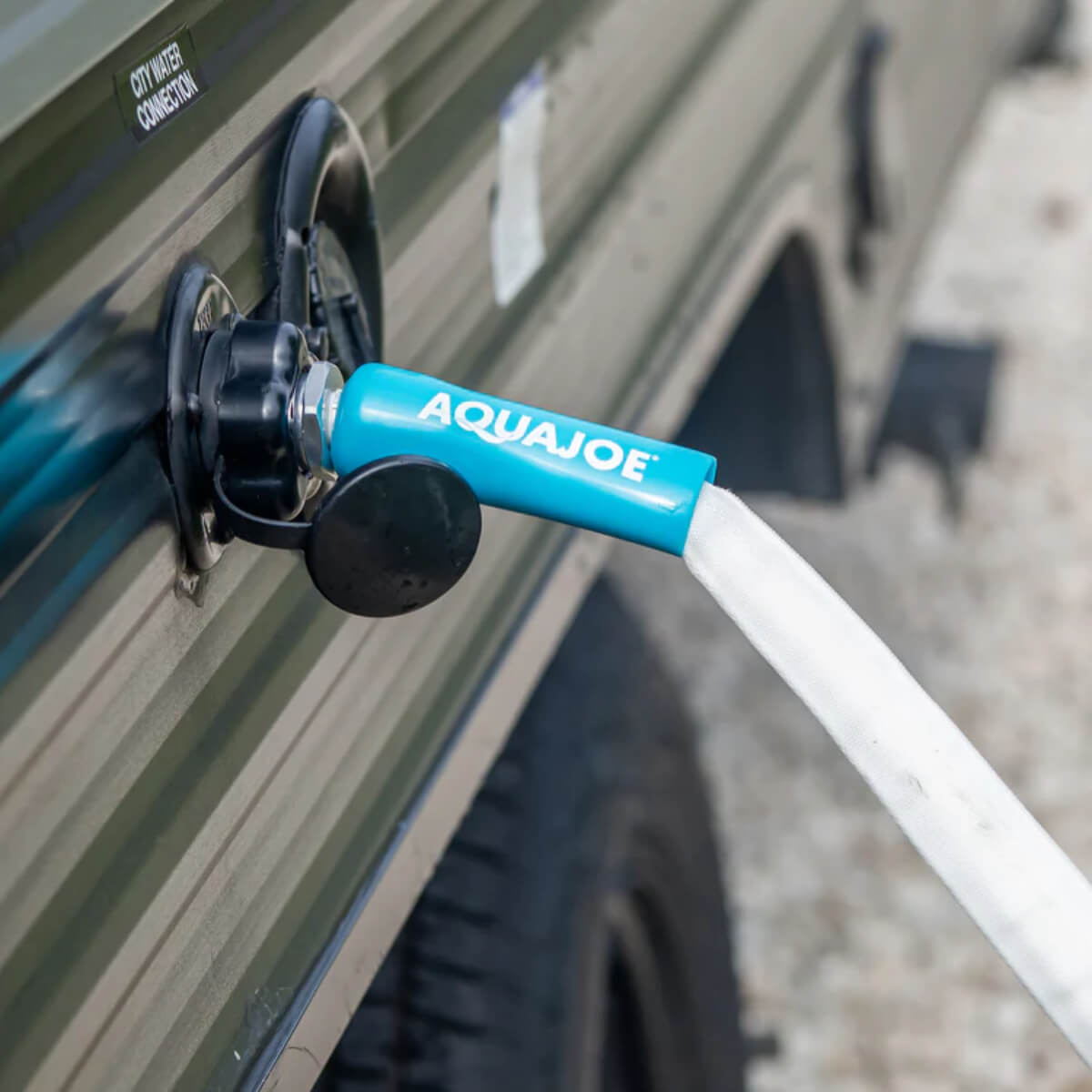 Aqua Joe 50-Ft x 5/8-In FiberJacket,RV/Marine,Kink-Free Hose,Drinking Water Safe,BPA-Free