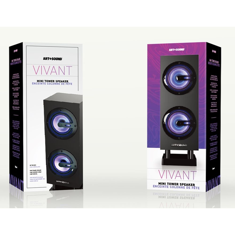 Art+Sound Mini Tower Speaker