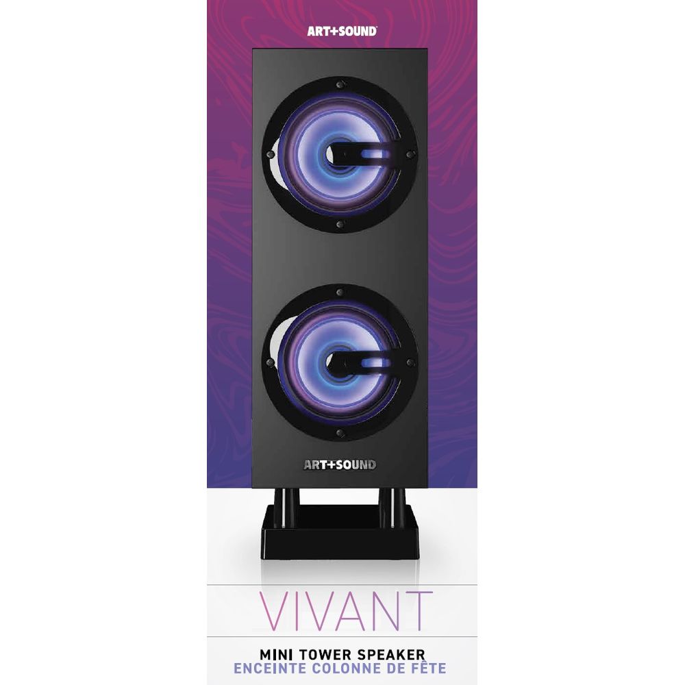 Art+Sound Mini Tower Speaker