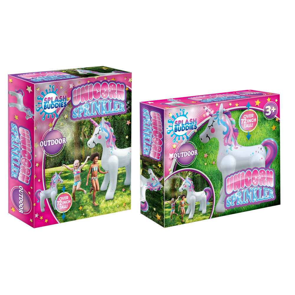 Splash Buddies Outdoor Sprinkler Unicorn Sprayer
