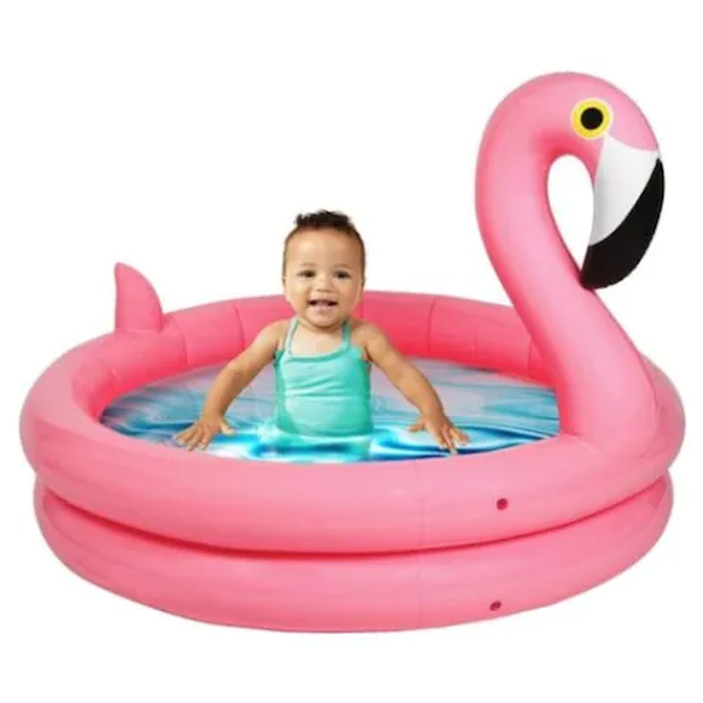 Splash Buddies Inflatable Flamingo Kids Pool