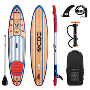 California Board Company 11" Inflatable Stand Up Paddle Board Nautic