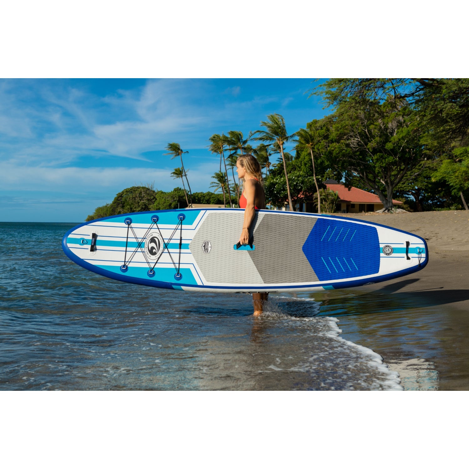 California Board Company 11" Inflatable Stand Up Paddle Board All Terrain