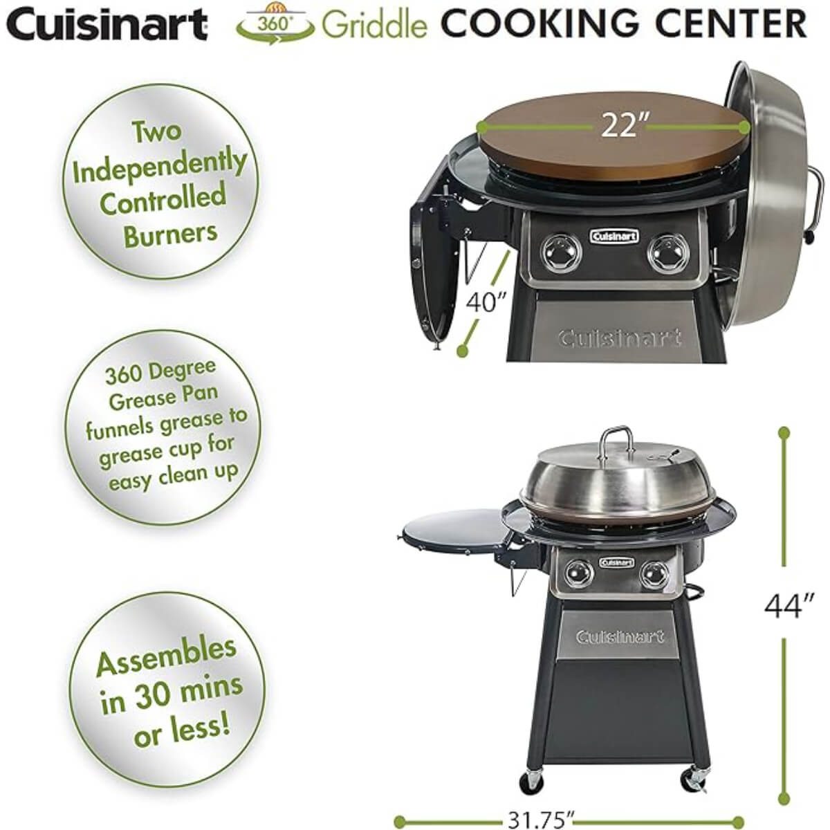 Cuisinart 360 Griddle Cooking Center