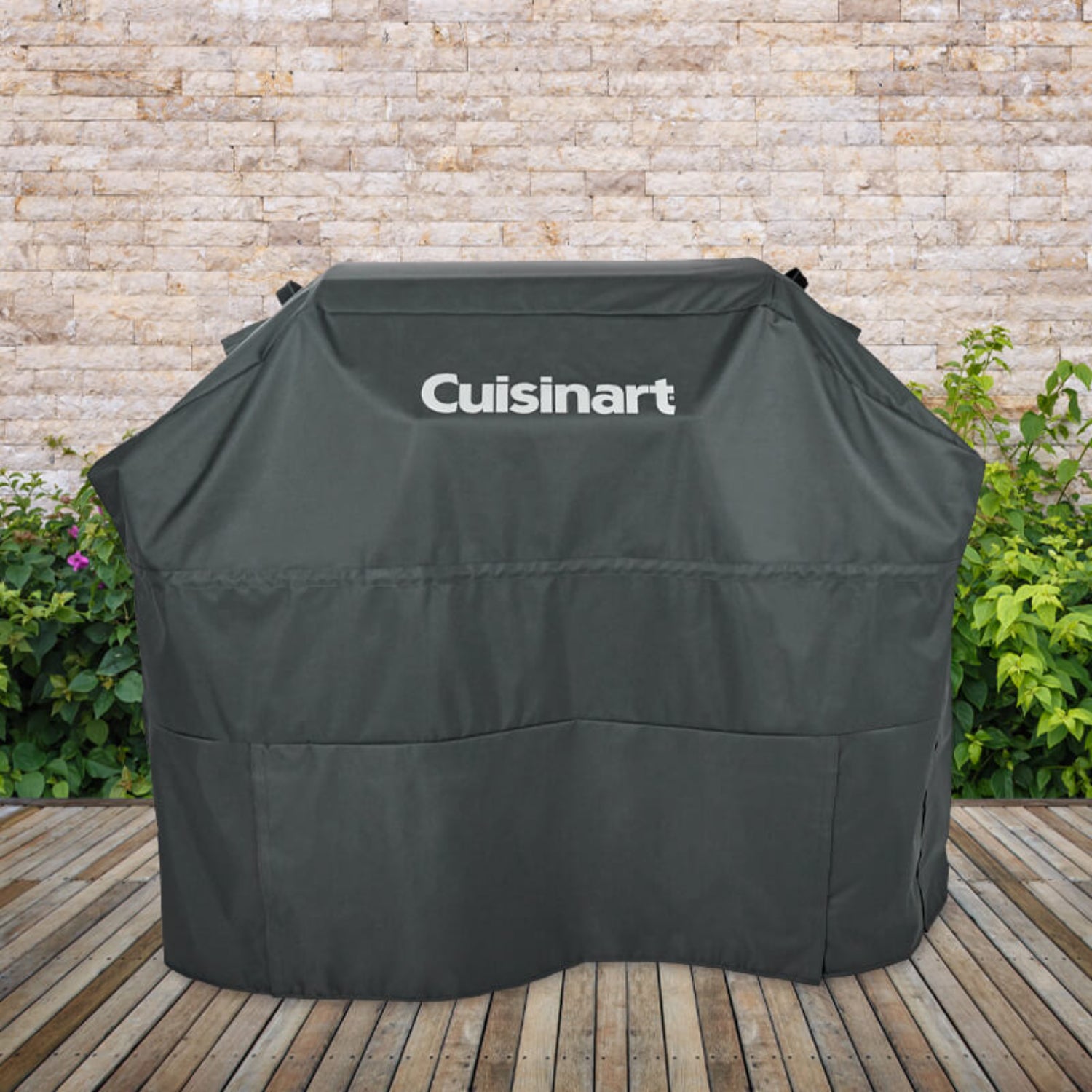 Cuisinart Heavy Duty Grey BBQ Cover, 60" X 24" X 46"