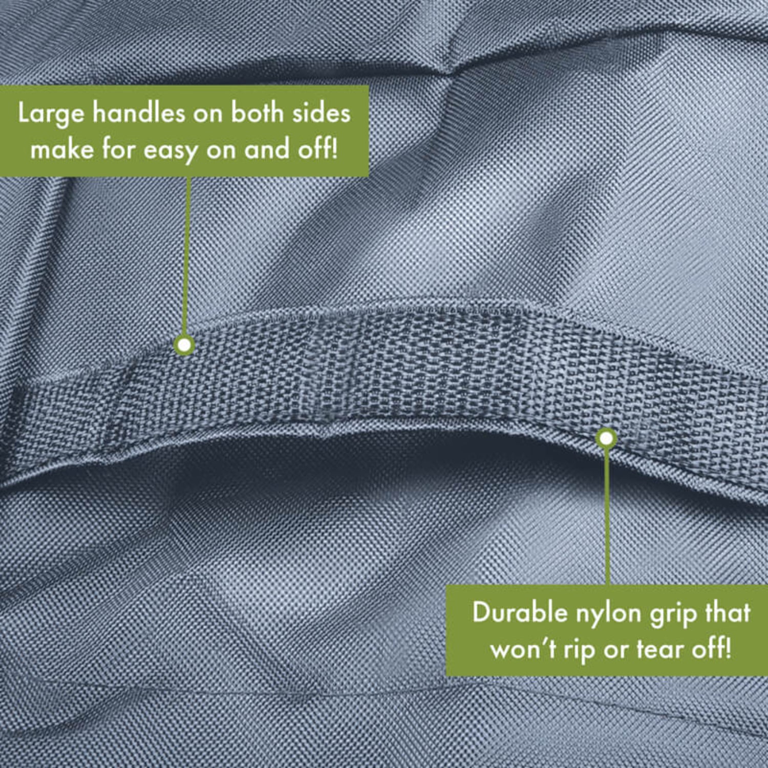 Cuisinart Heavy Duty Grey BBQ Cover, 60" X 24" X 46"