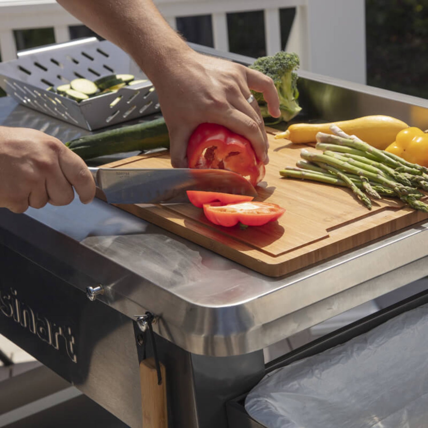 Cuisinart 36" X 22" Outdoor Stainless Steel Prep Table
