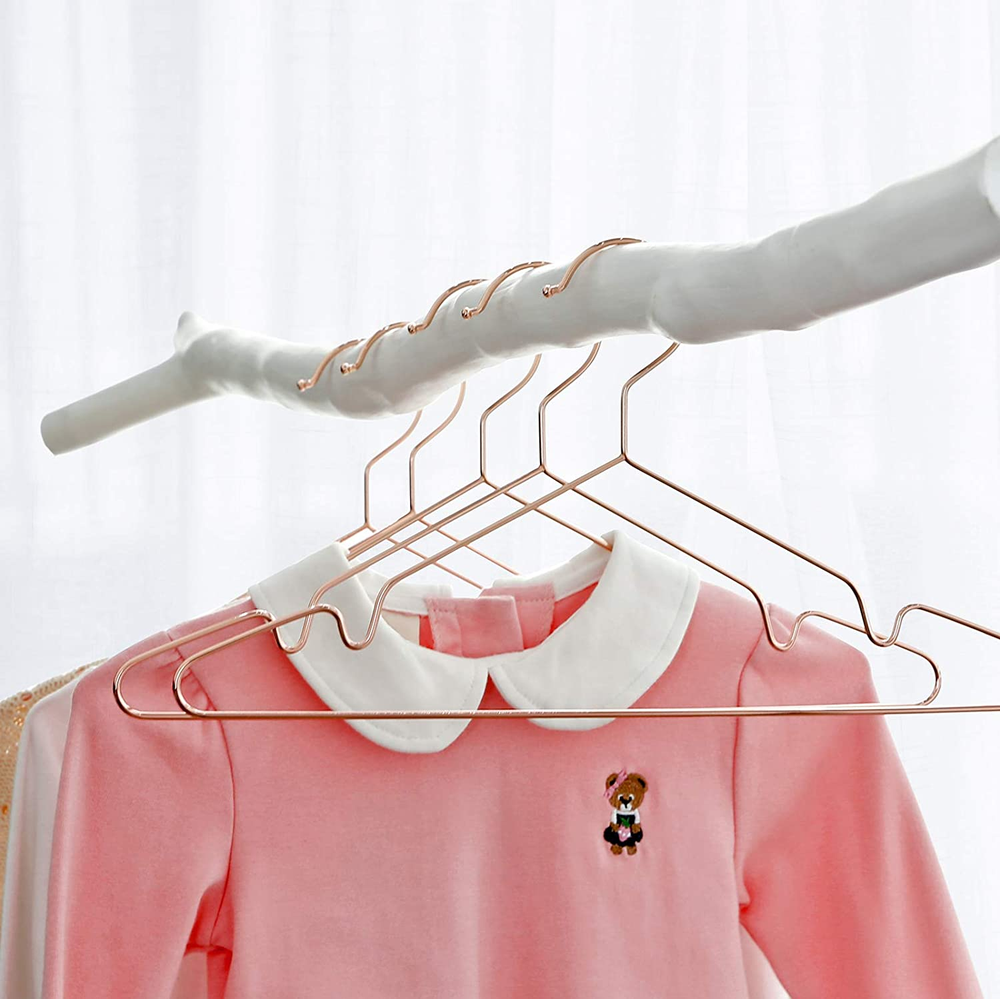 Songmics Set of 20 Childrens Metal Clothes Hanger