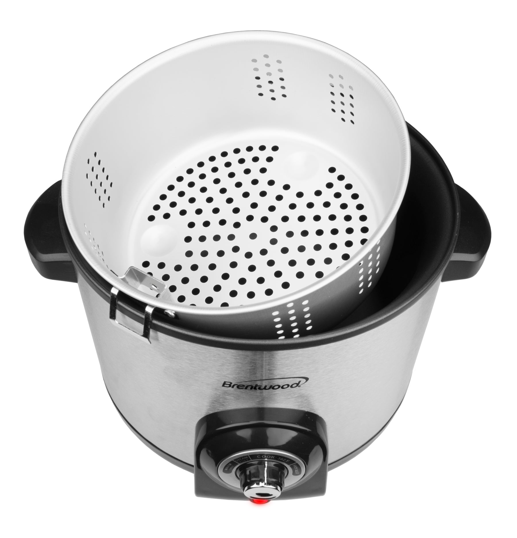 Brentwood 5QT Deep Fryer - SS/BLK