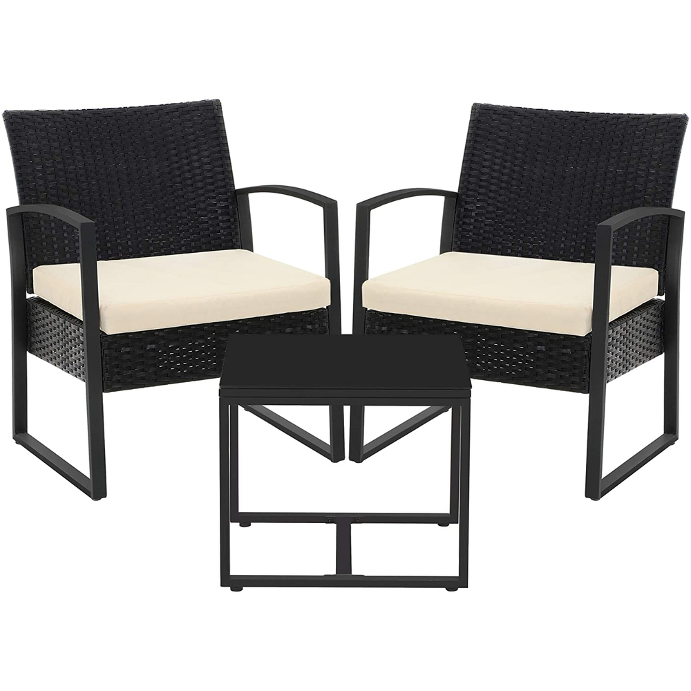 Boutique Home 3-Piece Bistro Outdoor Patio Furniture Set
